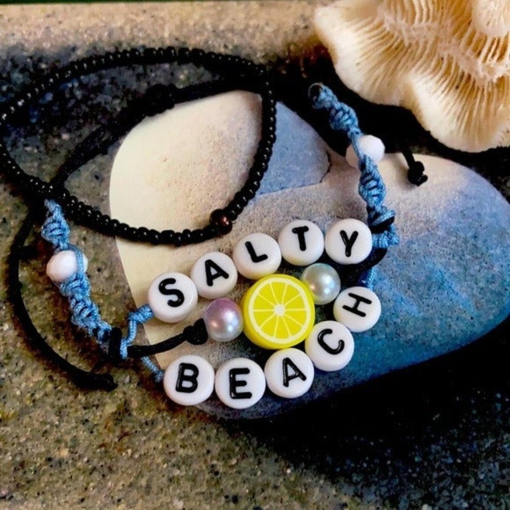 Salty n' beach  Summer bracelet set
